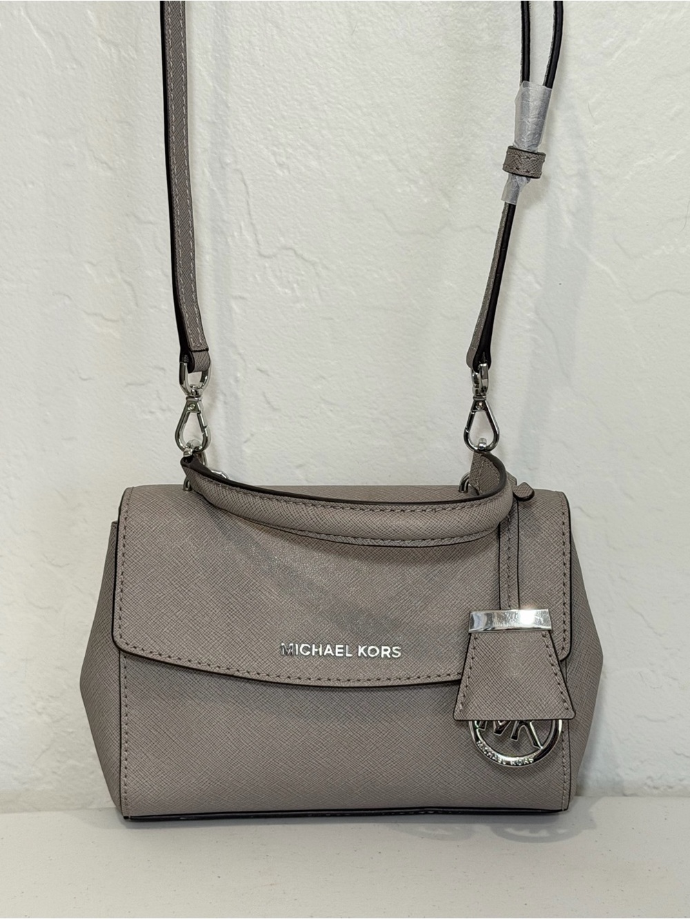 Michael Kors Ava Extra-Small Saffiano Leather Crossbody